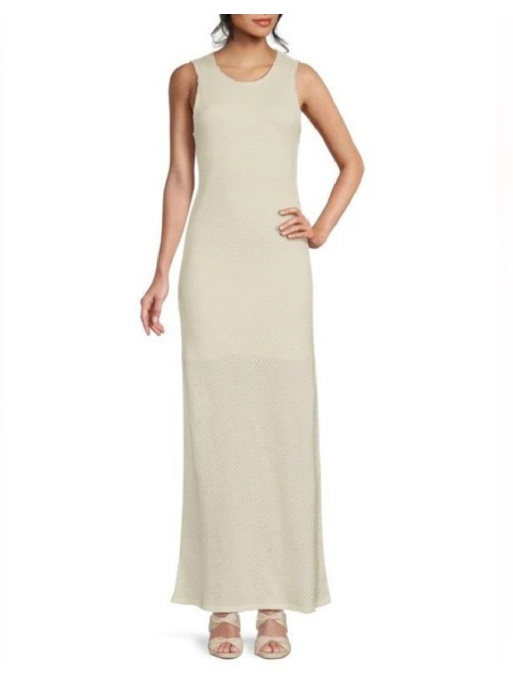 Rag & Bone Carine Maxi Knit Dress Sage Green Size L